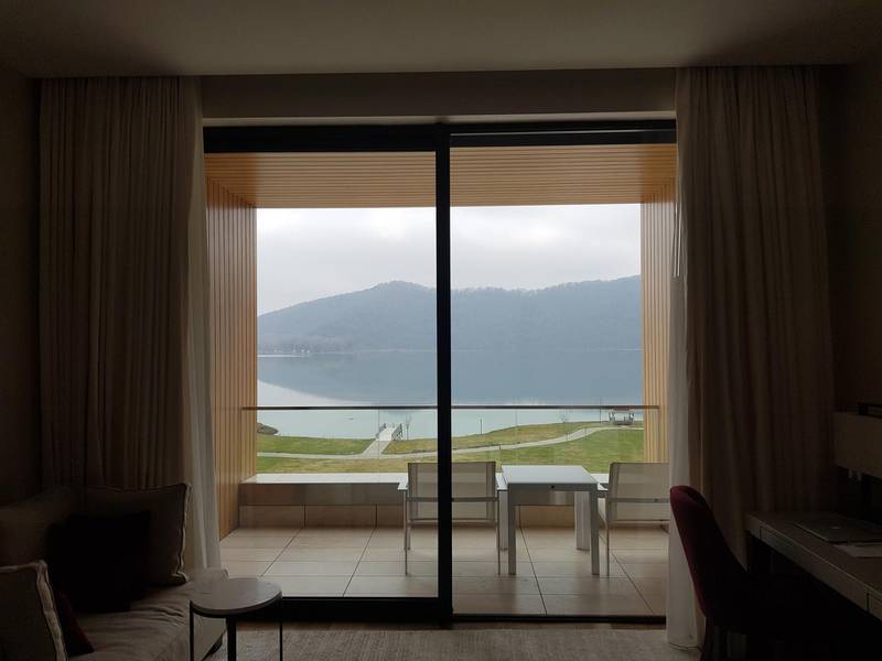 A room at Chenot Palace Health Wellness Hotel in Gabala, Azerbaijan. Photo by Rosemarie Behan