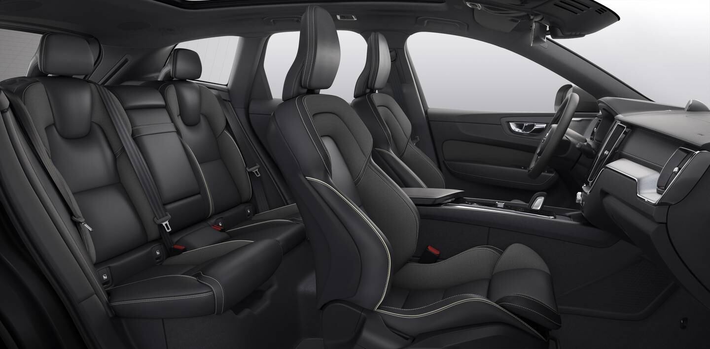 Inside the ergonomic Volvo XC60 cabin. Photo: Volvo