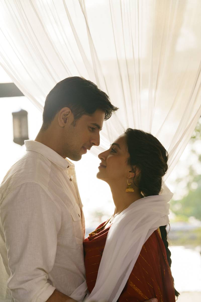 Sidharth Malhotra and Kiara Advani in 'Shershaah'.