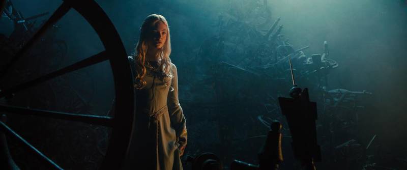 Princess Aurora, who gets sent to sleep, is played by Elle Fanning. Courtesy Film Frame / Disney 