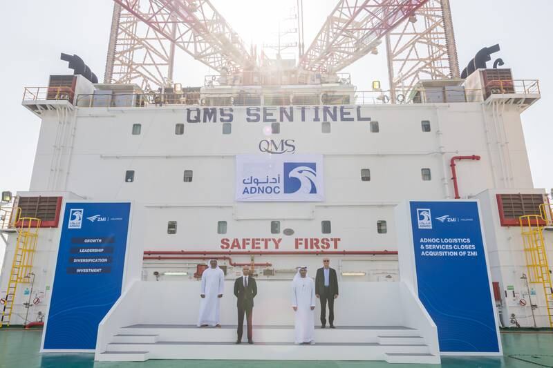Adnoc Logistics and Services is looking to expand into global markets with the acquisition of ZMI. Photo: Adnoc