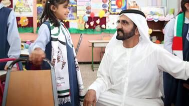 An image that illustrates this article Sheikh Mohammed bin Rashid thanks volunteers ahead of World Humanitarian Day