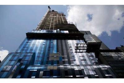 The One57 tower in Manhattan, New York. Victor Blue / Bloomberg News