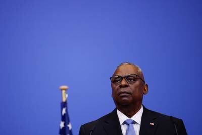 US Defence Secretary Lloyd Austin was in Brussels this week for a meeting of Nato defence ministers. Reuters