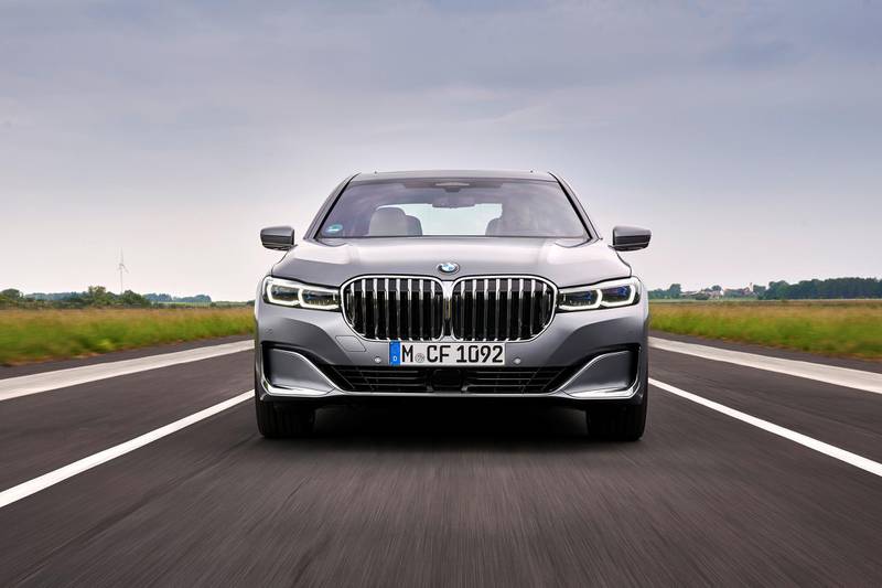 The BMW 7 Series is still coming at you, albeit it in a fairly dignified way. All photos courtesy BMW