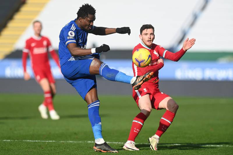 Daniel Amartey - 7: The Ghanaian was deployed at right back and played a big part in keeping Mane quiet. He showed real poise when making a first-half clearance in front of goal, putting the ball out of play just before the Senegalese arrived. AP