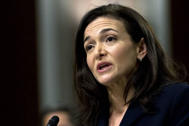 Sheryl Sandberg is stepping down as chief operating officer at Meta, according to a Facebook post. AP