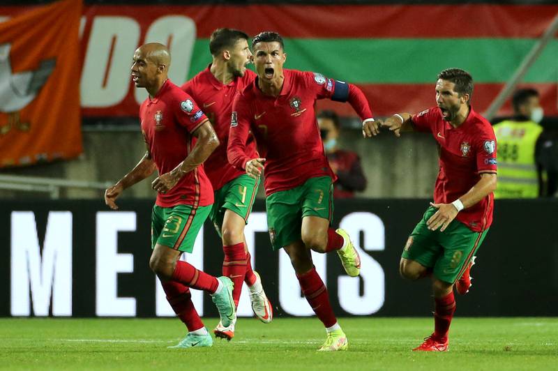 111 - Cristiano Ronaldo's two last-gasp headers in a 2022 World Cup qualifier against Republic of Ireland on September 1, 2021 made him the highest scoring player in international football, surpassing Ali Daei's previous mark of  109. Reuters