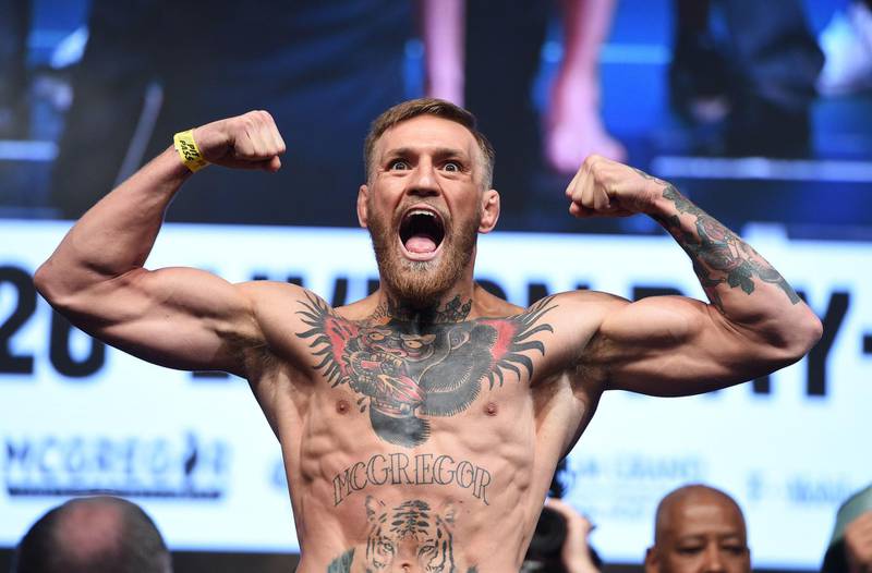 File photo dated 25-08-2017 of Conor McGregor. PA Photo. Issue date: Thursday December 12, 2019. Former UFC featherweight and lightweight champion Conor McGregor announced his retirement from the sport. See PA story SPORT Christmas March. Photo credit should read PA Wire/PA Wire.