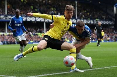 Timo Werner - 5: Little or no attacking threat which tells you how well unused substitute Romelu Lukaku’s Chelsea career is going. Hooked in second half – but could easily have been the equally ineffective Havertz. Getty