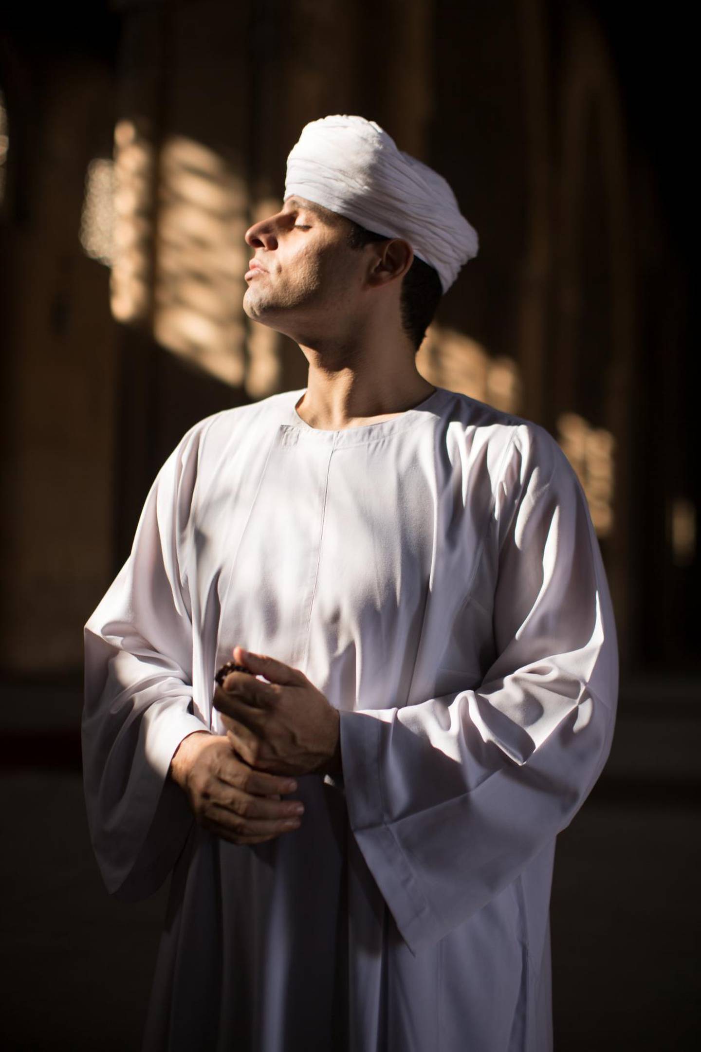 Sheikh Mahmoud Tohamy is a master of Sufi chants. Courtesy Admaf