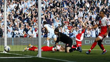 An image that illustrates this article How Aguero's goal turned the phrase 'typical Man City' on its head