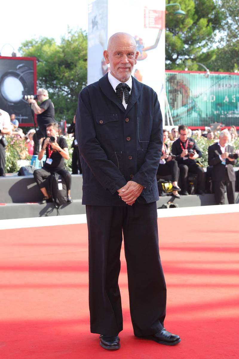 John Malkovich arrives for a premiere of TV series 'The New Pope' during the 76th Venice International Film Festival on September 1, 2019. Getty