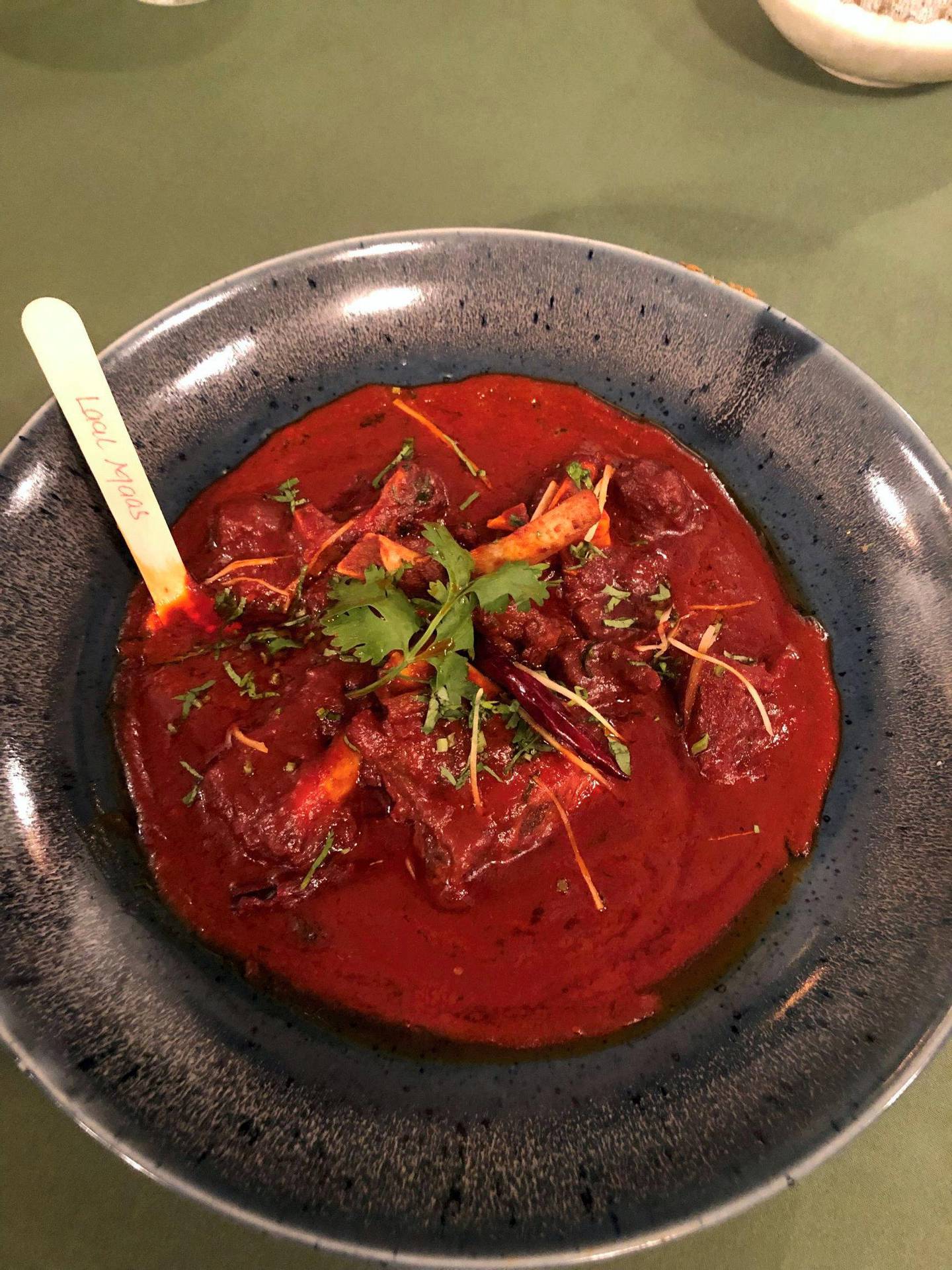 Laal maas is typically made with red chillies, which lends it its fiery colour. Photo: Rakesh Kumar 