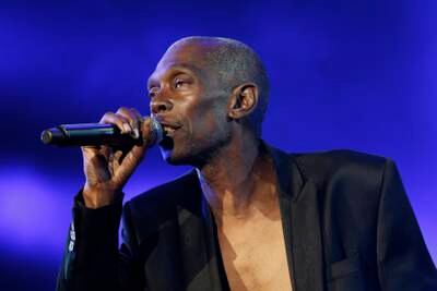 Maxi Jazz, lead singer of British group Faithless, died aged 65 on December 23, 2022. EPA