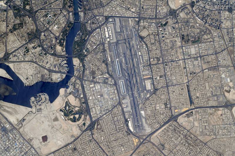The Dubai International Airport in 2021. Courtesy: Shane Kimbrough Twitter