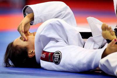 Kyra Gracie was disappointed to lose her final bout to Michelle Nicolini in the 60kg division at the World Professional Jiu-Jitsu Championship.