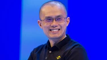 Binance founder and chief executive Changpeng Zhao. Bloomberg