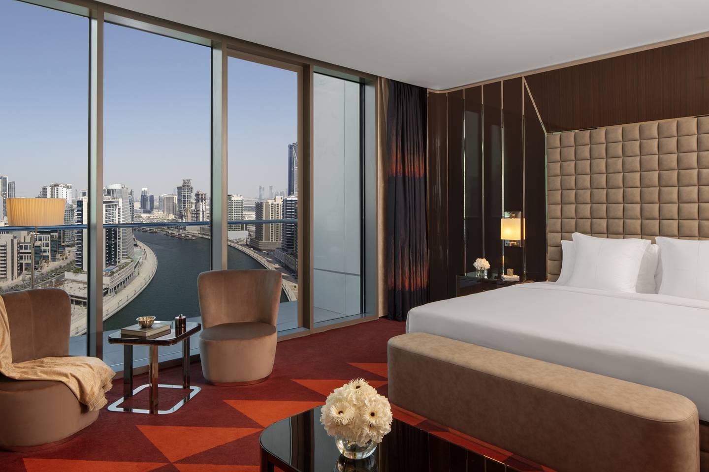 Hyde Hotel Dubai has 276 guest rooms, all with private balconies.  Photo: Hyde Hotel Dubai