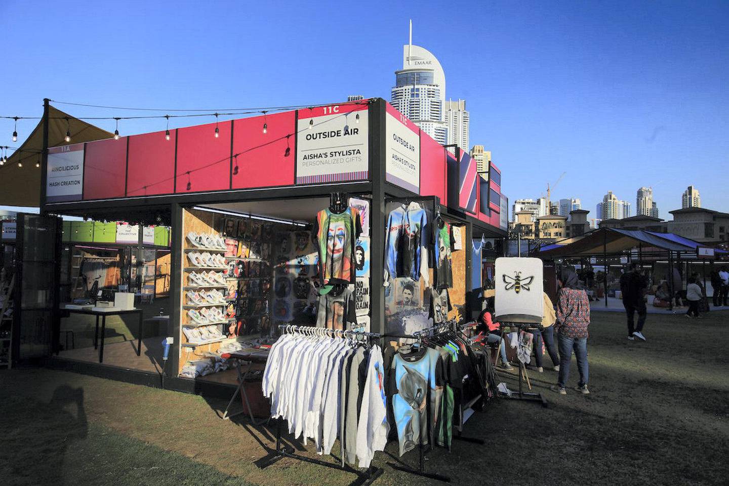 Market Outside The Box, an outdoor pop-up championing homegrown brands is also part of DSF. Photo: Dubai Shopping Festival 