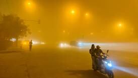 Iraq dust storm: one dead and 5,000 in hospital as sky turns orange