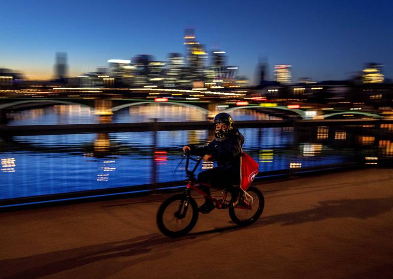 More cycling is one of the EU's energy-saving recommendations. AP