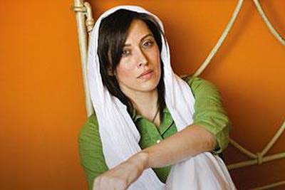 Mahtab Keramati, 37, an Iranian actress and a UNICEF goodwill ambassador.