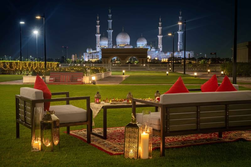 Middle Eastern specialities and different flavours of shisha are offered within the lounge-style setting.