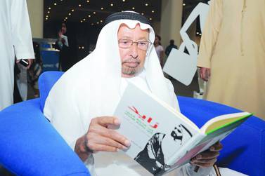 Emirati novelist and former UAE foreign minister Rashid Abdullah Al Nuaimi. Al Ittihad 