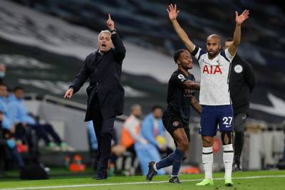 Lucas Moura – 7. Clearly has the trust of Mourinho as he was thrown into the fray to help see out the win once Bergwijn showed signs of tiring. AP