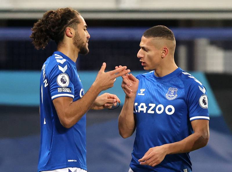 Dominic Calvert-Lewin 7 – The striker was a nuisance all evening. He was strong in the air and brought others into play well. Very clever with the ball and winning free-kicks when exposed on his own. Reuters