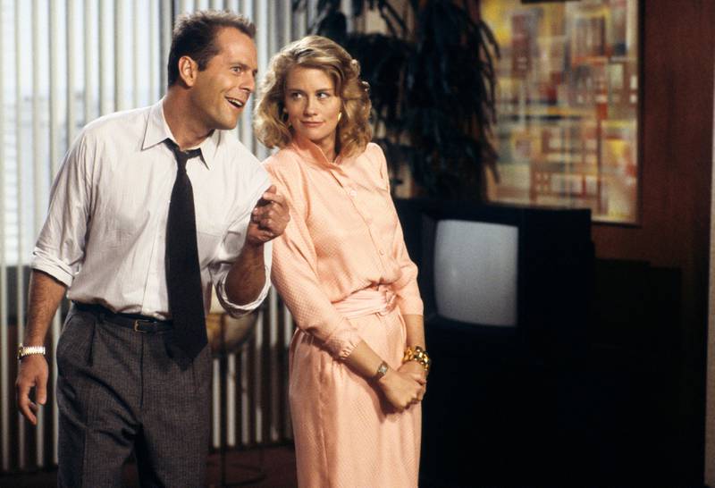 MOONLIGHTING - "Big Man on Mulberry Street" - Airdate: November 18, 1986. (Photo by ABC Photo Archives/ABC via Getty Images)
BRUCE WILLIS;CYBILL SHEPHERD