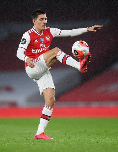 Hector Bellerin - 6: A solid if unspectacular outing from the Spaniard. Reuters