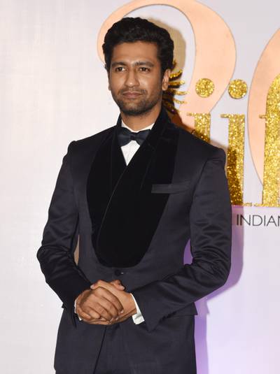 Bollywood actor Vicky Kaushal arrives for the IIFA Rocks of the 20th International Indian Film Academy (IIFA) Awards at NSCI Dome in Mumbai on September 16, 2019