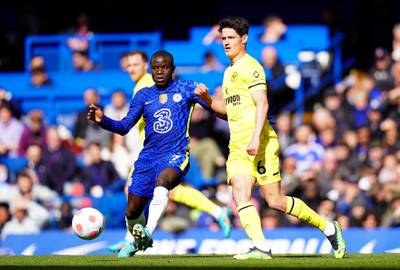 N’Golo Kante – 5 In a struggling Chelsea side, the Frenchman tried to make something happen with his passes and runs, before his bouncing effort was an easy claim for Raya. Should have been positioned better for Janelt’s second as he failed to track his run. PA