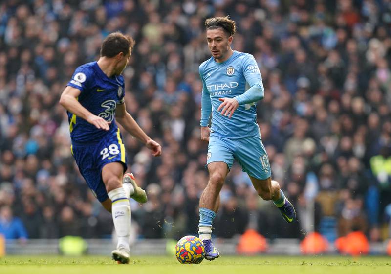 Jack Grealish – 6. The least dangerous of City’s front three, the £100m man had a couple of decent chances to score but was unable to convert. PA