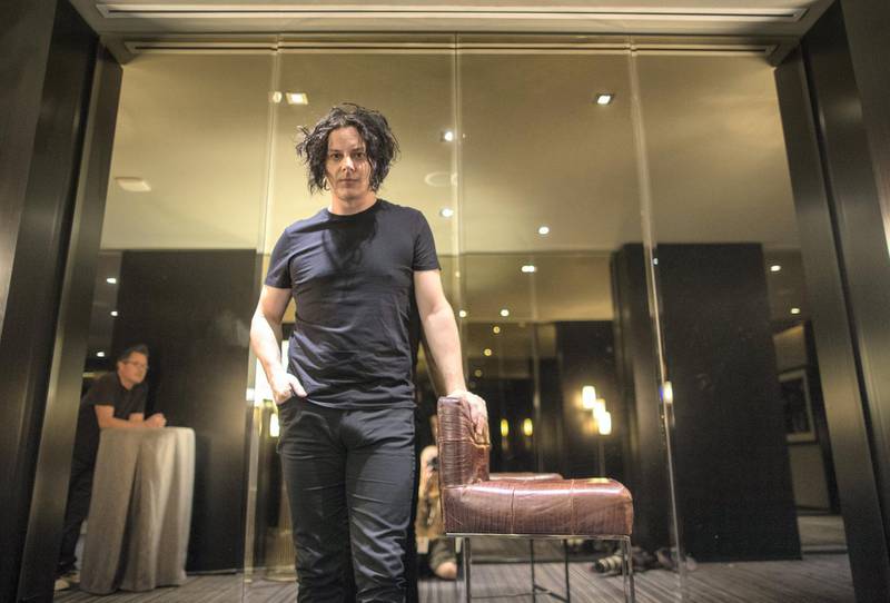 TORONTO, ON - JUNE 9: Musician Jack White in Toronto to play the Budweiser Stage. White made himself available to media earlier in the day prior to the show.        (Rick Madonik/Toronto Star via Getty Images)