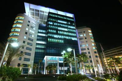 The Al Mamoura building in Abu Dhabi where Mubadala is headquartered. Delores Johnson / The National