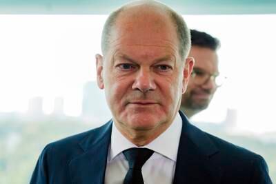 German chancellor Olaf Scholz rejected calls to subsidise electricity prices for large businesses. AP