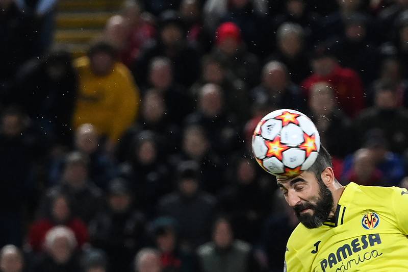 Raul Albiol – 7. The 36-year-old used all of his experience to keep Liverpool at bay. But for his presence, the scoreline could have been much uglier. AFP