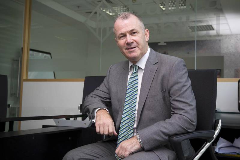 Howard Leedham, the chief executive of Dalma Capital. Antonie Robertson / The National