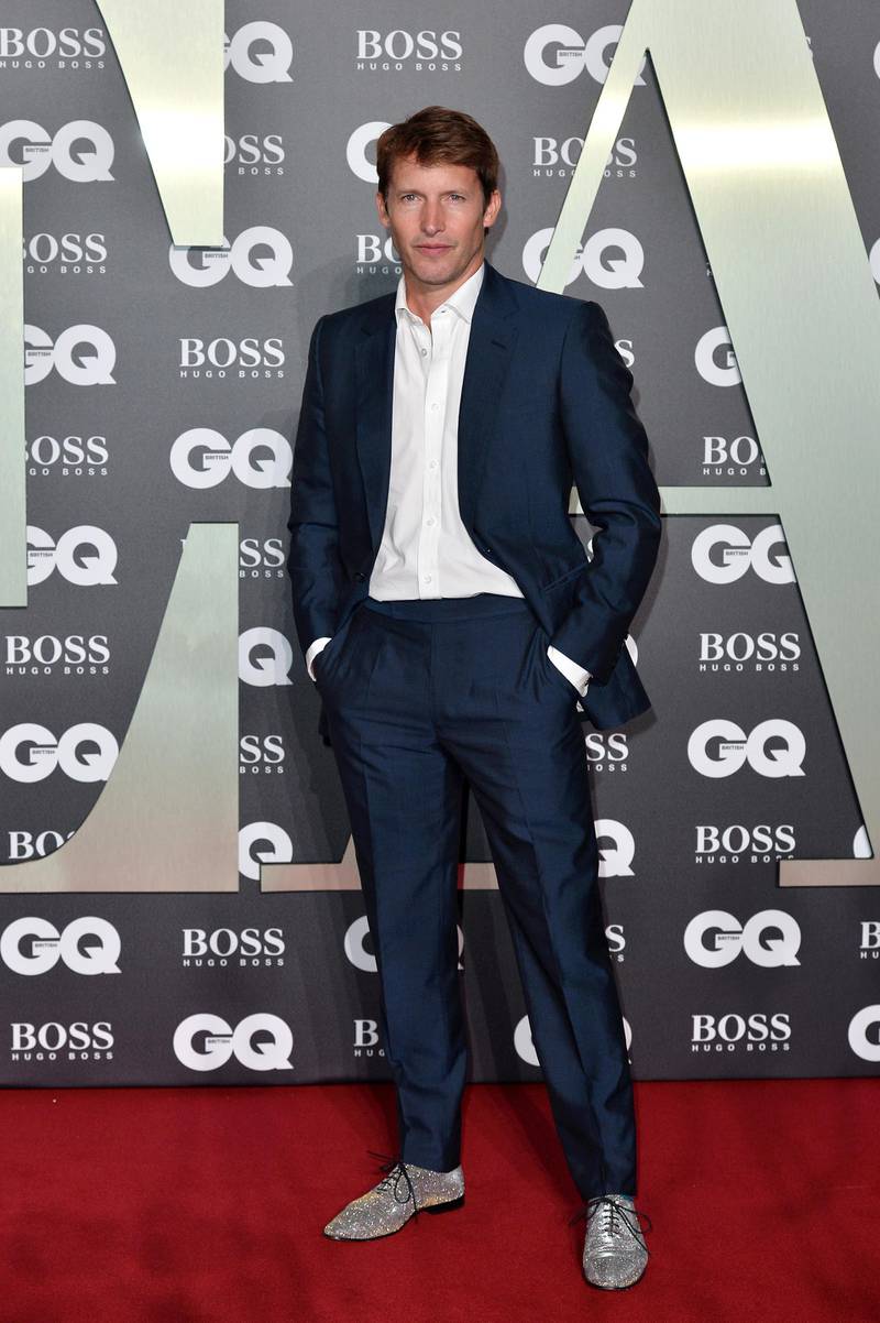 James Blunt attends the GQ Men Of The Year Awards 2019 at London's Tate Modern on September 3, 2019. Getty Images