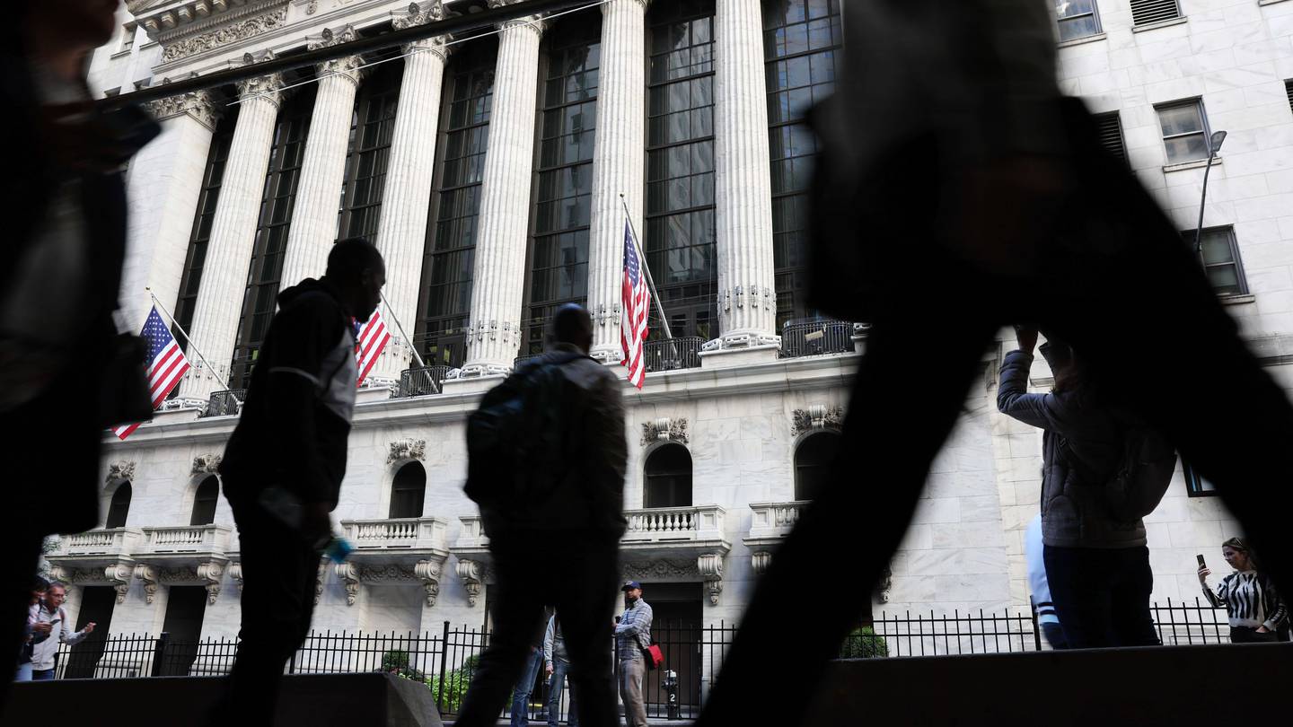Wall Street investors wonder when the sharp sell-off in US stock markets will end