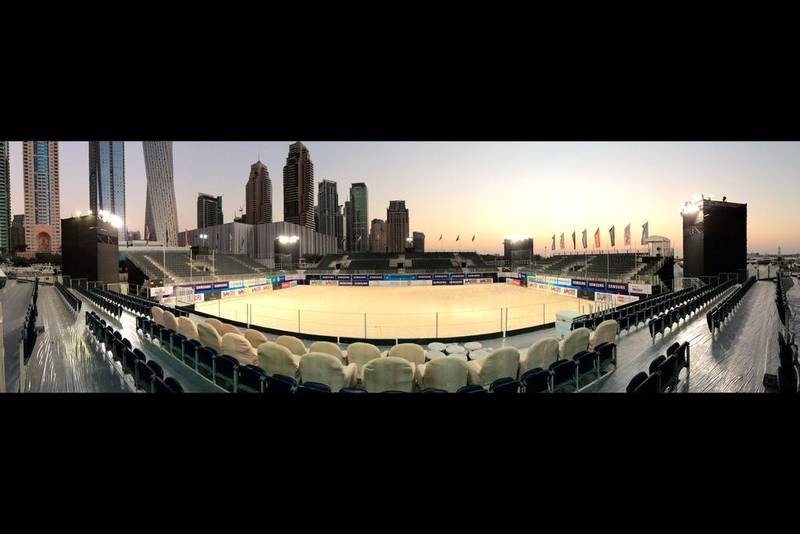 See The Set Up At Dubai Marina For Beach Soccer Intercontinental Cup In Pictures 3068