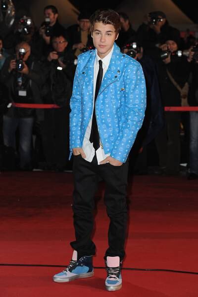 In MCM at the NRJ Music Awards at Palais des Festivals on January 28, 2012, in Cannes, France. Getty Images