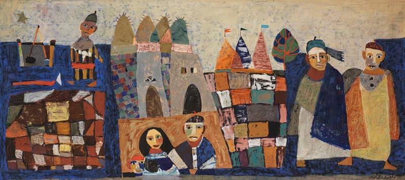 1956 Conscience du sol 150x335. Courtesy Studio Cotè Cour