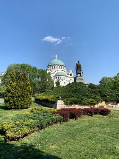 Karadordev Park in Belgrade, Serbia. Courtesy Dusan Pokusevski