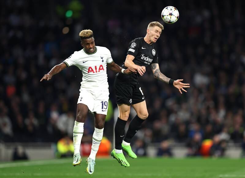 Kristijan Jakic – 3. Poor in two of Spurs’ goals; he switched off for Son’s equaliser and was left to rue VAR after he’d fouled Kane in the box. Getty Images