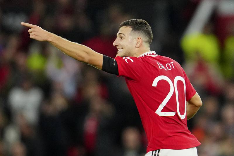 Diogo Dalot 8 - Took a shot on 40 which was last seen going towards Manchester city centre, but his strong near post header three minutes later put United ahead.  It was only his second goal for the club. He’s played 90 minutes in all seven games since the September break and deserved a breather when he came off after 63.

AP