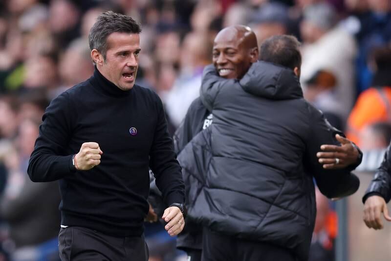 Fulham v Everton (8.30pm) - Marco Silva has had a chequered career in the Premier League, but remeber when he was heralded as the next big thing? Well Fulham are now getting the benefits of his talents, remarkably sitting in seventh place. Prediction: Fulham 1 Everton 1. Getty 
